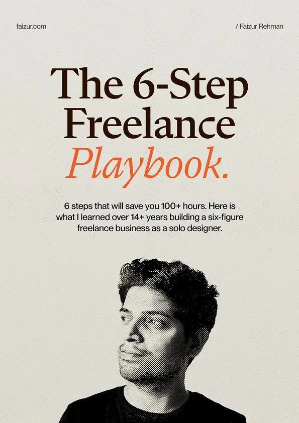 The 6-Step Freelance Playbook cover